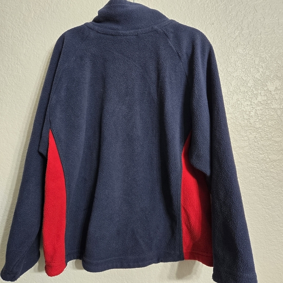 NFL Houston Texans Football Fleece Pullover Jacket Quarter Zip Top, Kids M - Picture 2 of 7